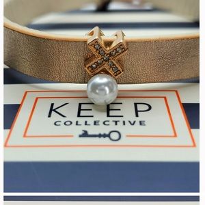 Keep Collective XO bracelet slider charm